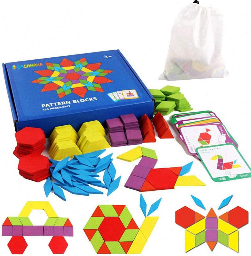 Houten Tangram Puzzels
