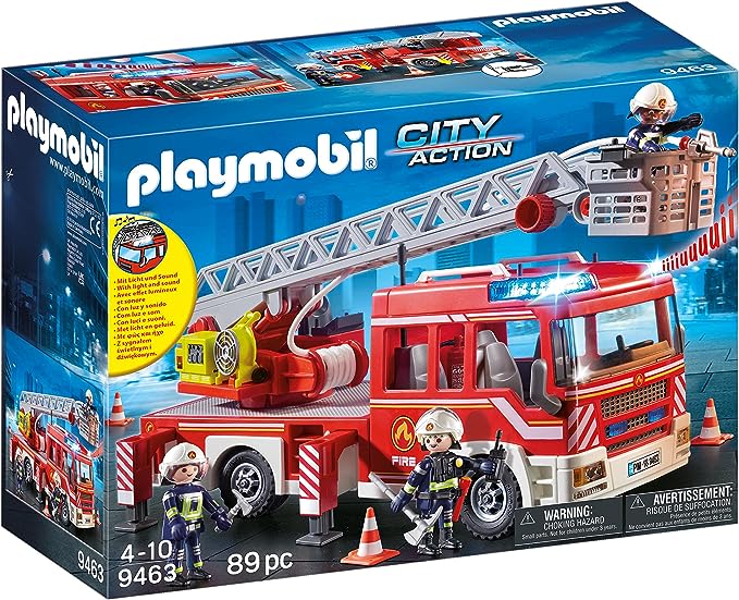 PLAYMOBIL City Action Brandweer Ladderwagen 9463