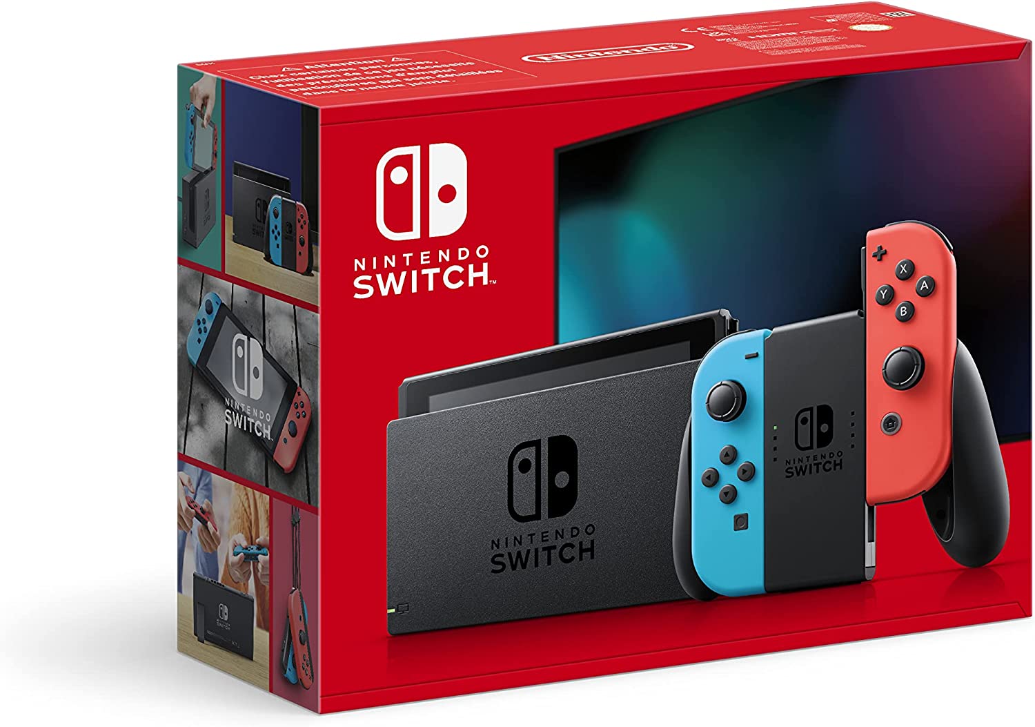 Nintendo Switch Console (Neon Blauw/Neon Rood)
