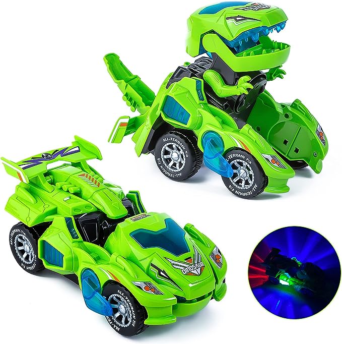 Elektrische Transformerende Dinosaurusauto