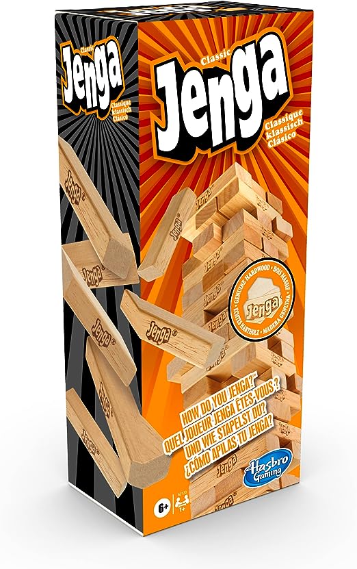 Klassieke Jenga-spel van Hardhout Blokken