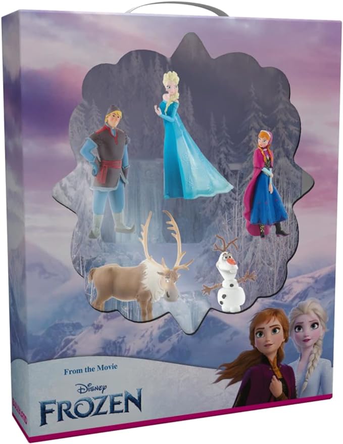 Frozen met de Bullyland Speelfiguren Verjaardagset